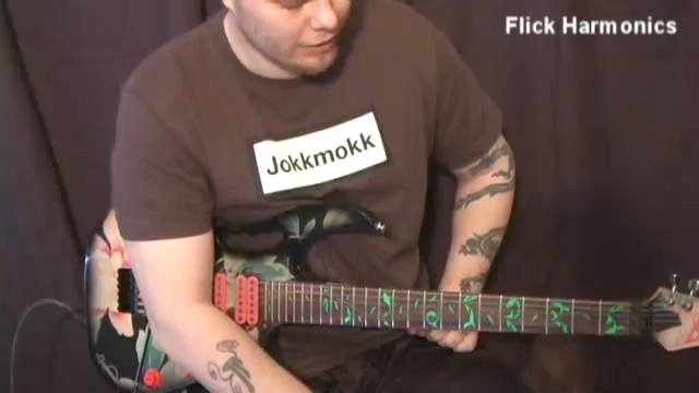 Flick Harmonics Guitar Lessons